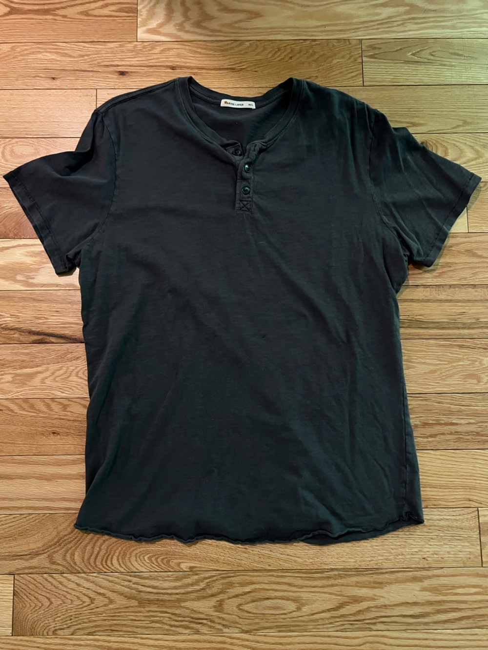 Marine Layer Henley Tee size M/L